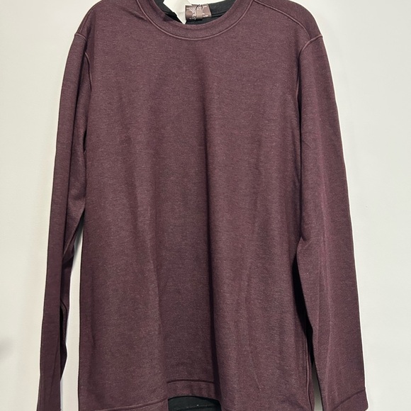 Men's Johnston and Murphy Burgundy Sweater - Picture 1 of 4